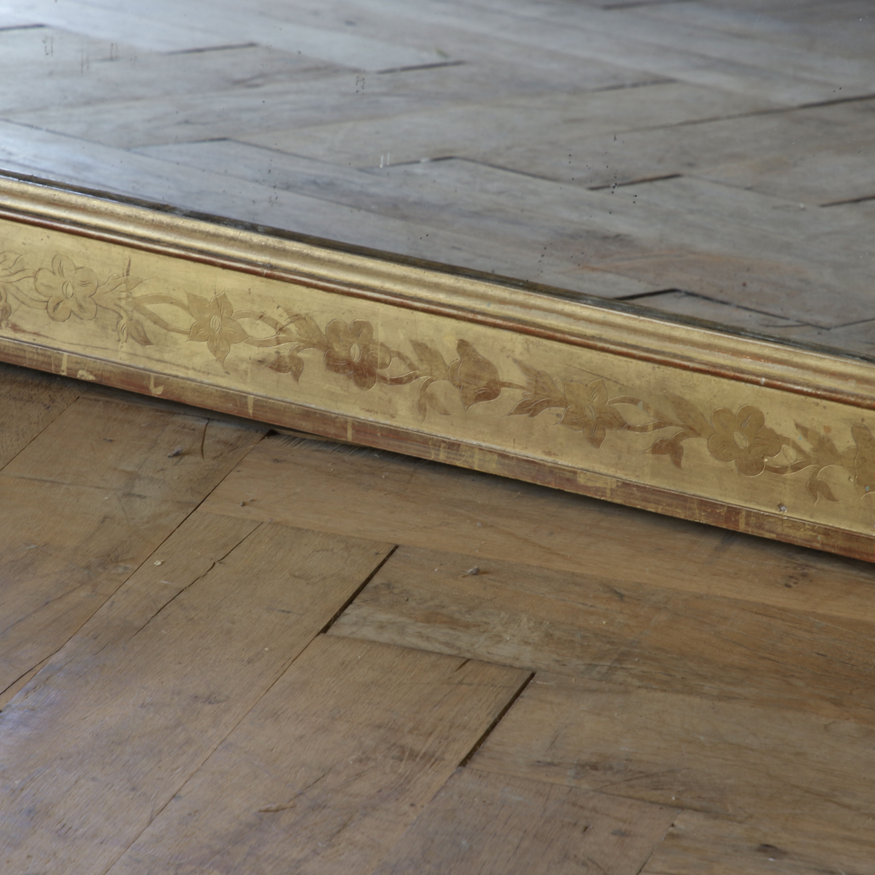 French Crested Mirror